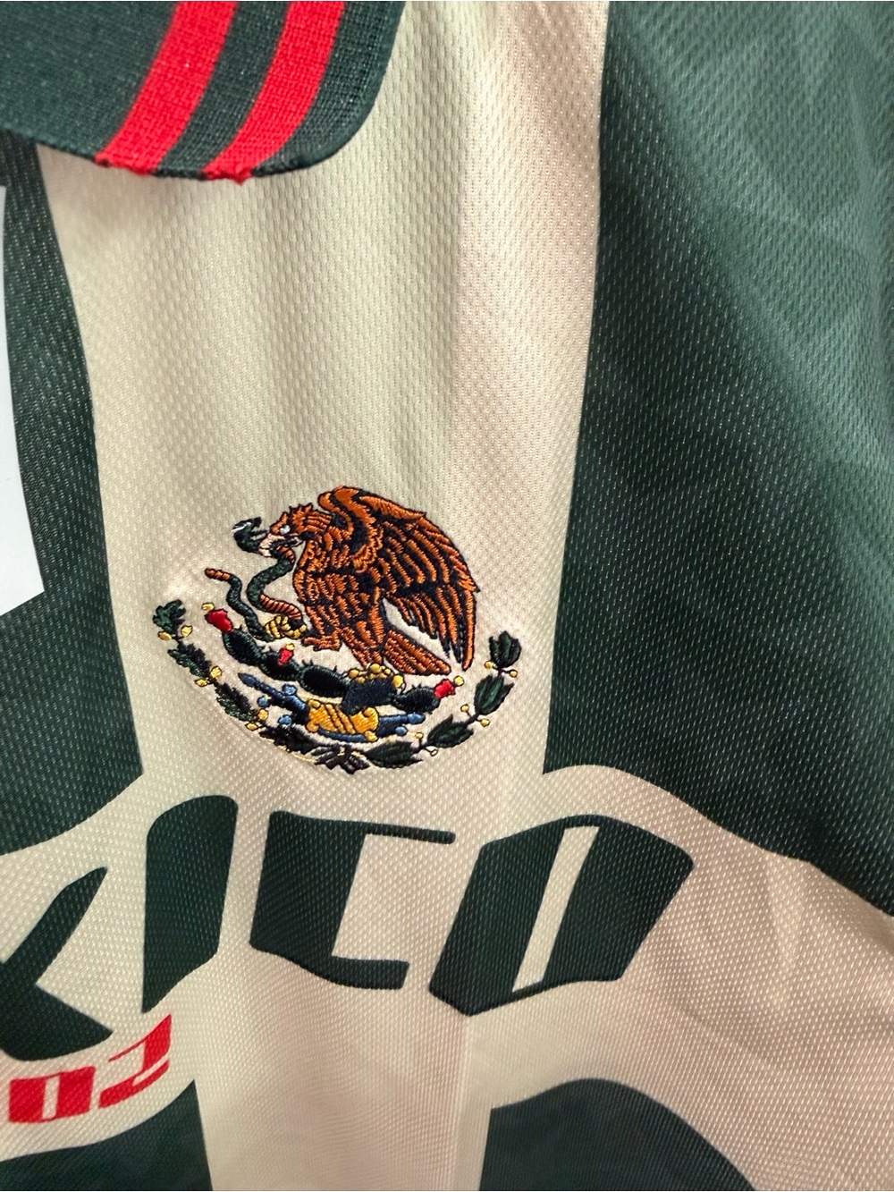Cotton On Mexico 2002 Retro Football Jersey - Picture 8 of 8
